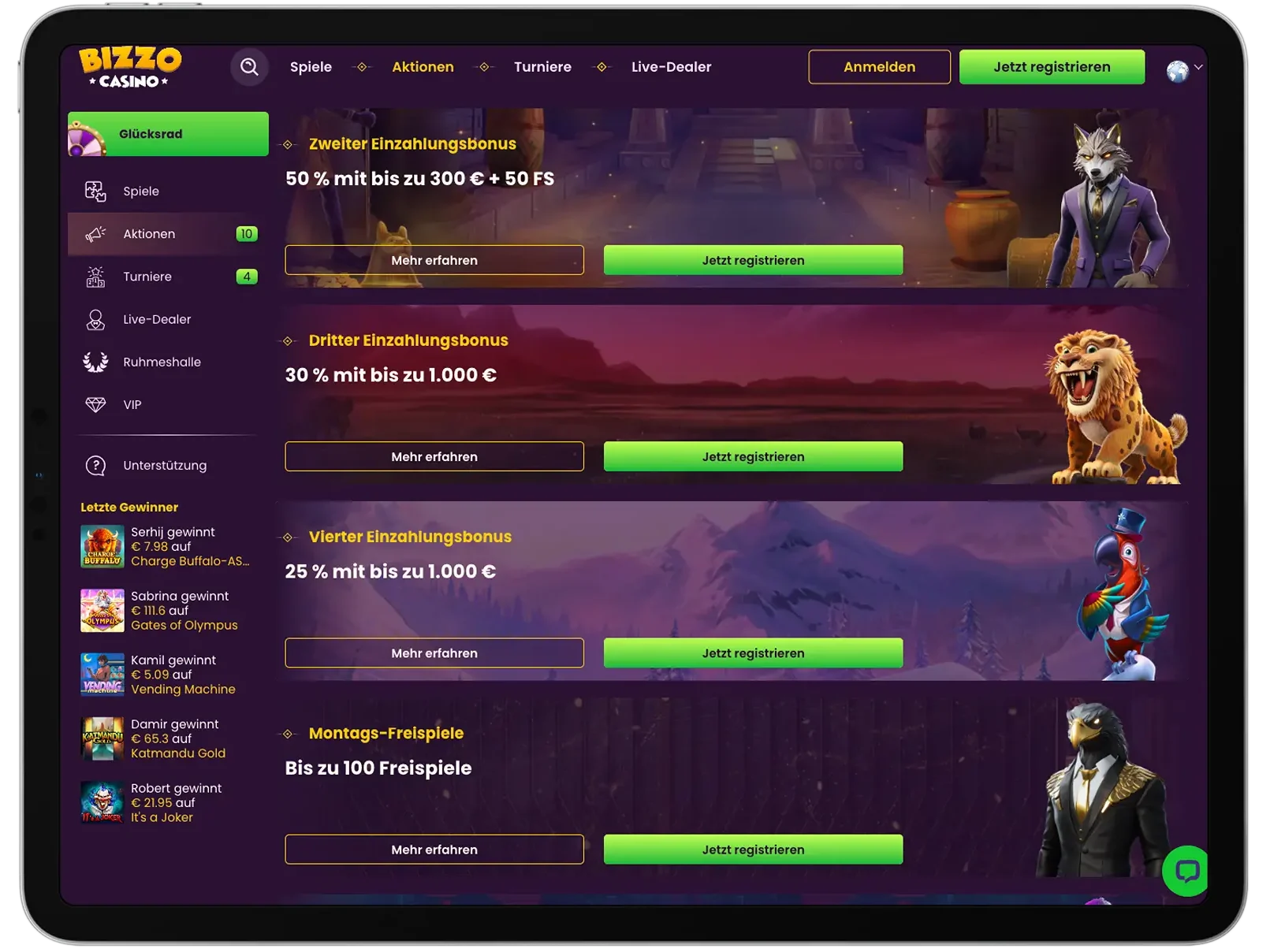 bizzo casino apk